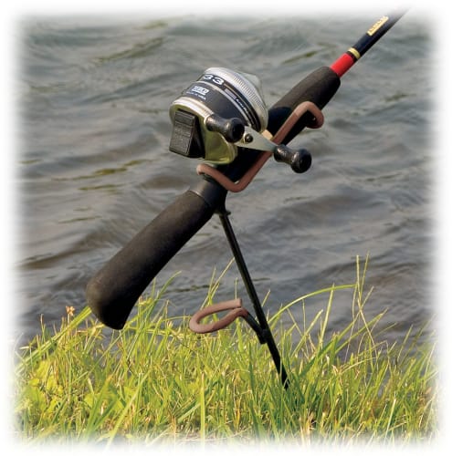  Bike Fishing Rod Holder,Holds 2 Rods,Rod Rack for Bicycle  Fishing (Black) : Sports & Outdoors