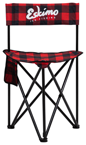 Eskimo XL Folding Ice Chair, Portable Chairs, Red/Black, 27613 27613 - The  Home Depot