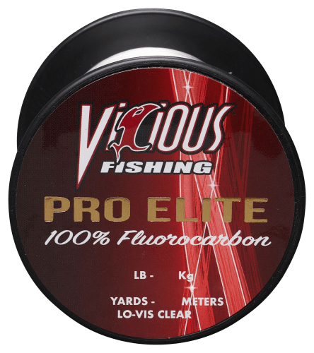 Vicious Pro Elite Flourocarbon Fishing Line 8 lb 500 yd EFLD-8