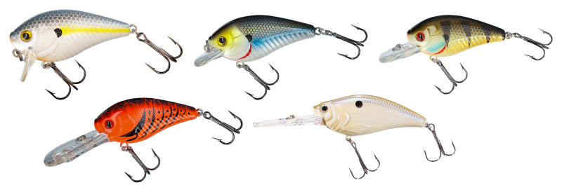 Saltwater Fishing Lures Kit Set for Bass, Including Crankbaits