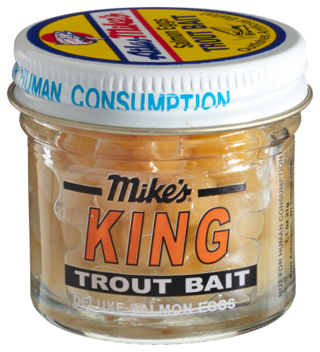 2 Jars Atlas Mike's King Deluxe Salmon Eggs Soft Trout Baits 1206