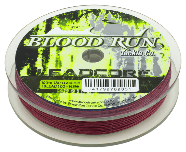 Blood Run Tackle Micro Leadcore Line