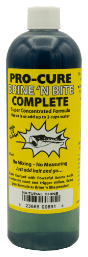 Pro-Cure Brine N Bite Complete Natural Bait Scent