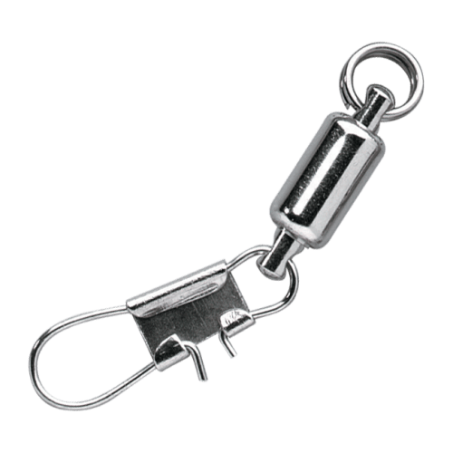 Bass Pro Shops Pro Qualifier Ball Bearing Swivels with Interlock Snap - Stainless Steel