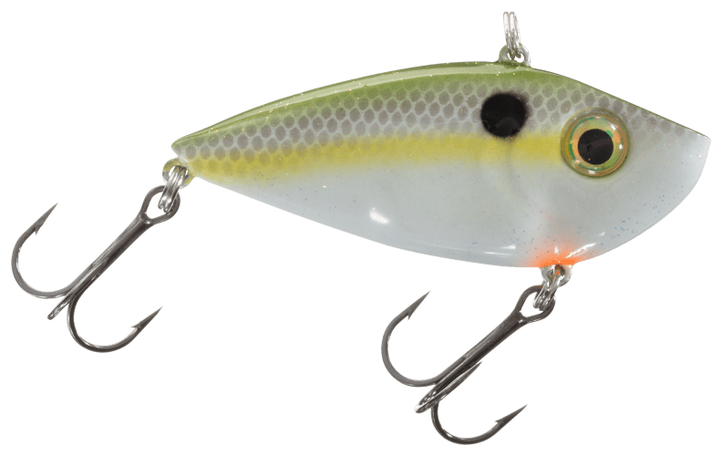 Strike King Red Eyed Shad 2-Tap Tungsten 1/2 oz Natural Shad