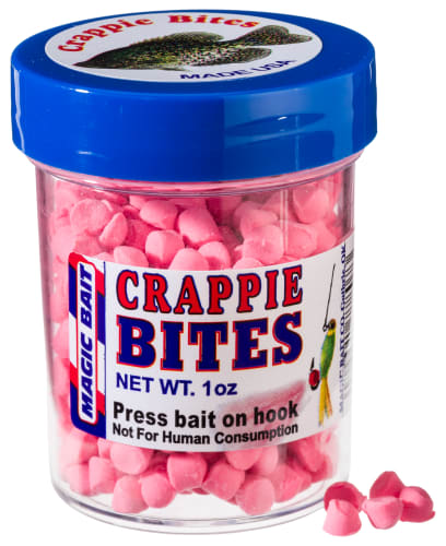 Magic Bait Crappie Bites - Pink/Chartreuse