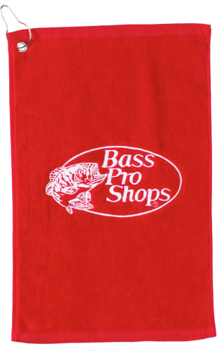 Bass Pro Shops Fishing Towel - Black