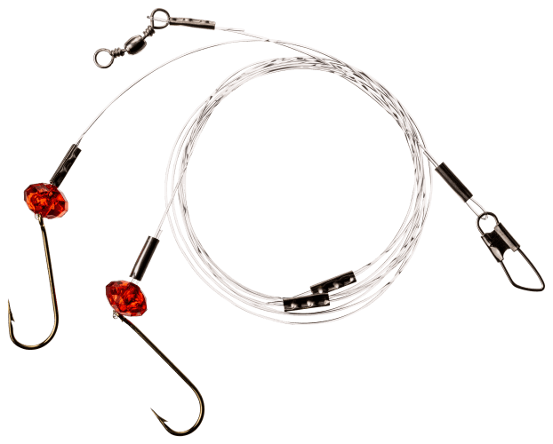 K & E Tackle Perch and Crappie Rig Red 4