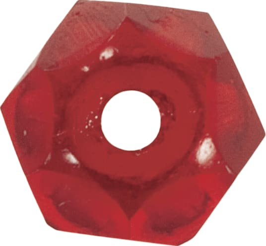 Bass Pro Shops Round Glass Beads - 10mm - Red