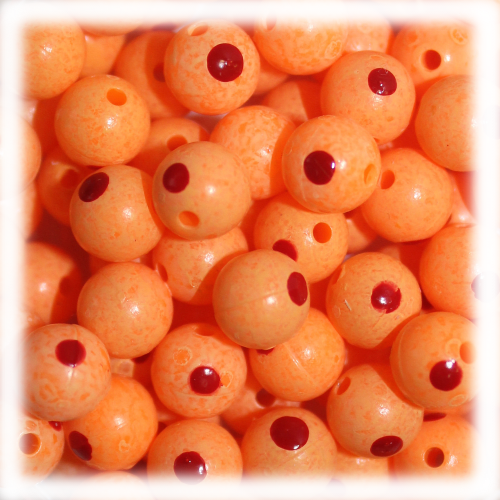 Troutbead Blooddot Eggs - Natural Roe 12 mm