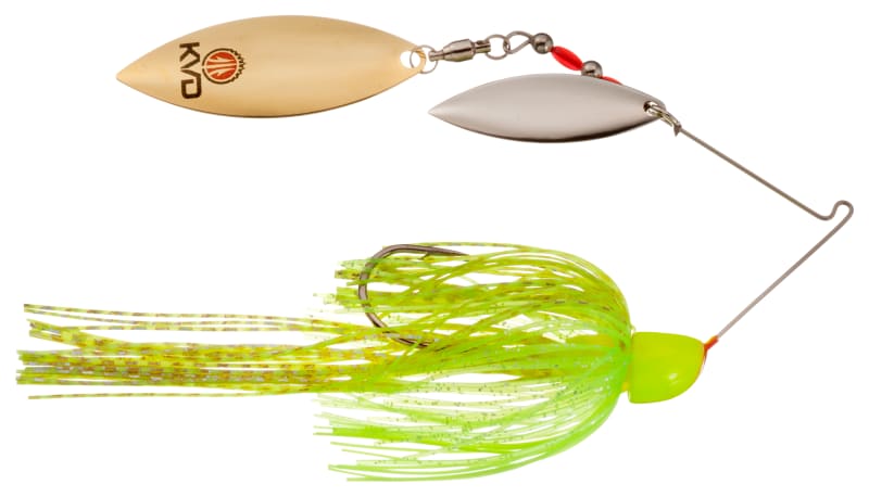 Strike King KVD Finesse Spinnerbait 3/8oz Chartreuse Sexy Shad