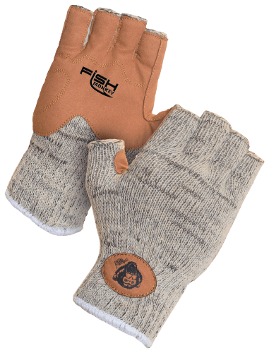 Fish Monkey Wooly Half Finger Wool Fishing Glove L/XL