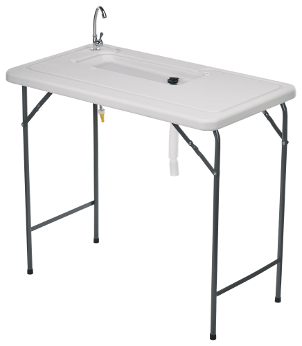 Folding Portable Fish Fillet Hunting Cleaning Cutting Table with