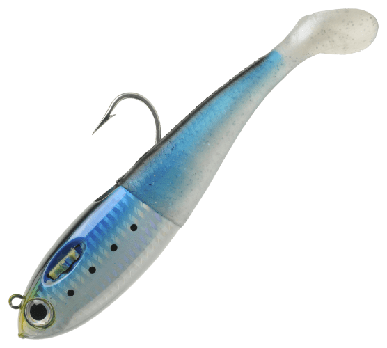Concealed Leader Technology Bass Fishing Lure - Spooltek Fatty 