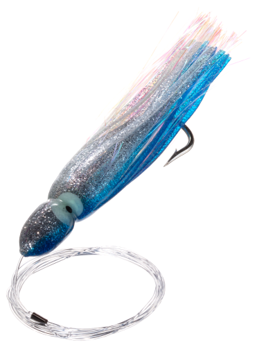 Carolina Lures Mr. Mahi Squid Flash Rig - 4' - Silver/Blue/Pink
