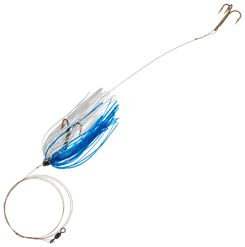 C&H King Buster Kingfish Pro-Rig - Blue Chartreuse Silver