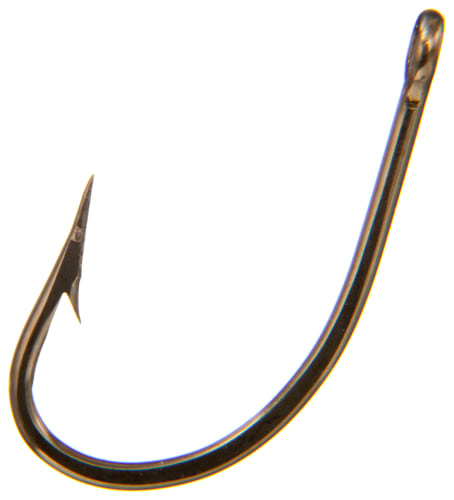 Mustad O'Shaughnessy Hook 1/0 Bronze
