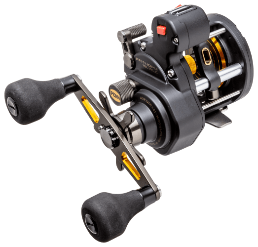 Fishing Reel, Trolling Reels Equipped with Line Counter Black Trolling  Saltwater Offshore Reel Wheel for Saltwater for Sea Fishing, Black :  : Home & Kitchen