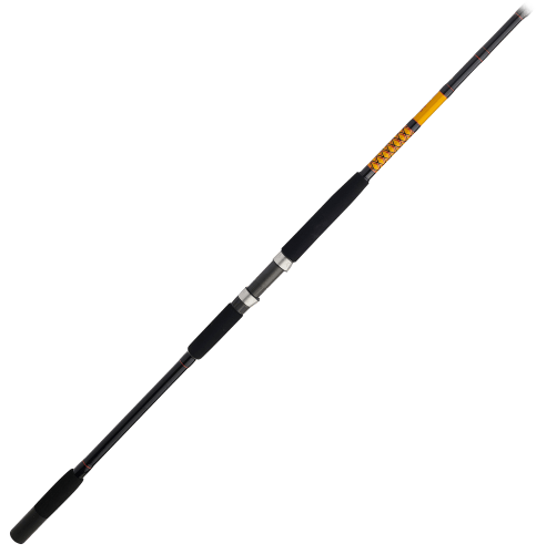 Ugly Stik Bigwater Spinning Fishing Rod,Black/Red/Yellow