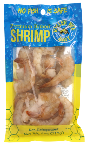 shrimp baits, life-like, for promotion this month, welcome for