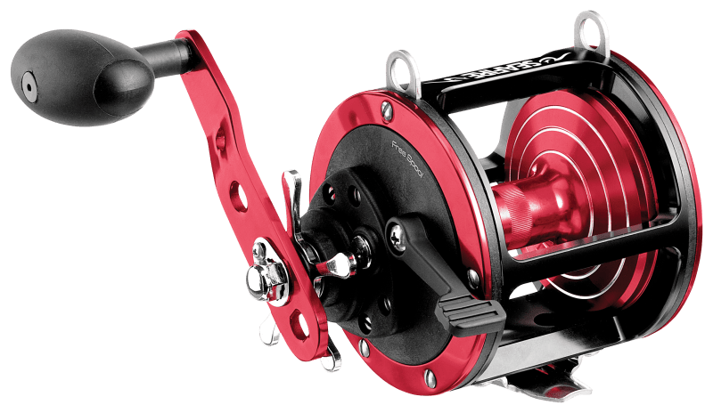Veecome Release Rover Conventional Reel Inshore And Offshore Saltwater And Freshwater Reel Red
