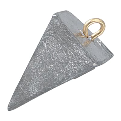 Pyramid Sinker Lead Fishing Weights 1 oz, 1.5 oz, 2 oz, 2.5 oz, 3