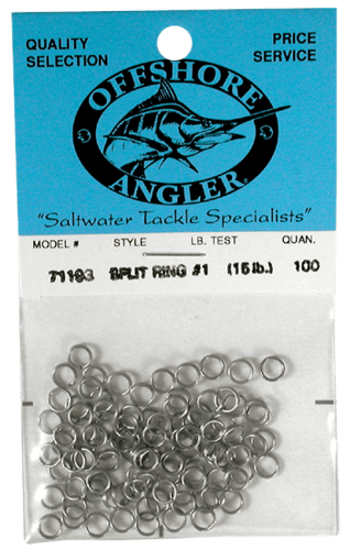 Offshore Angler Split Rings - #4