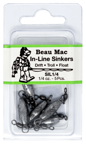 Beau Mac In-Line Sinker - 1/8 oz.