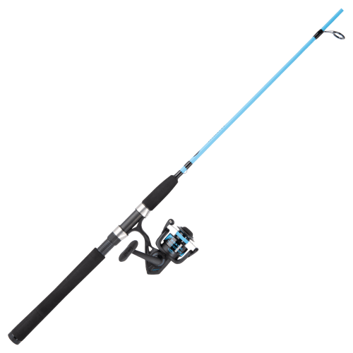 Leisure Sports Spinning Rod & Reel Fishing Combo Set - Blue