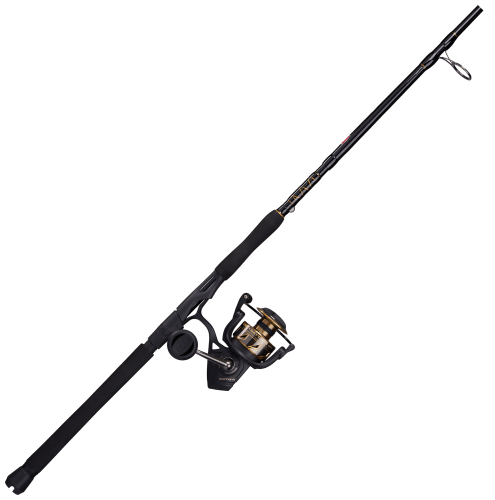 PENN 6'6” Battle III Fishing Rod and Reel Spinning Combo, 6'6”, 1