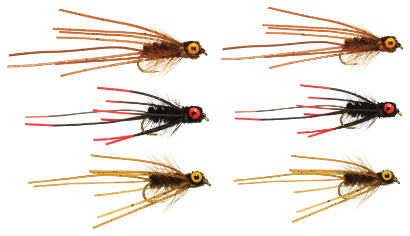 Rainy's Carp Tease Fly 6-Pack Assortment