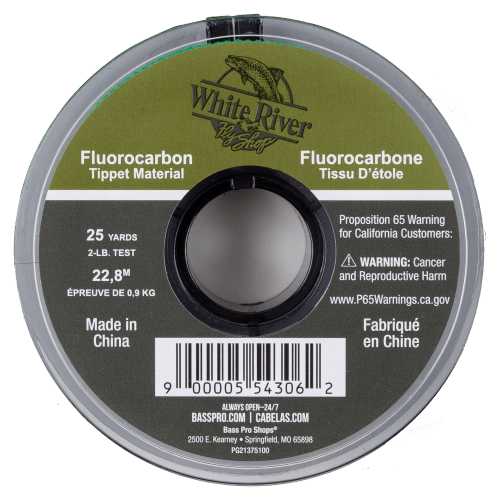 White River Fly Shop Fluorocarbon Tippet - 12 lb.