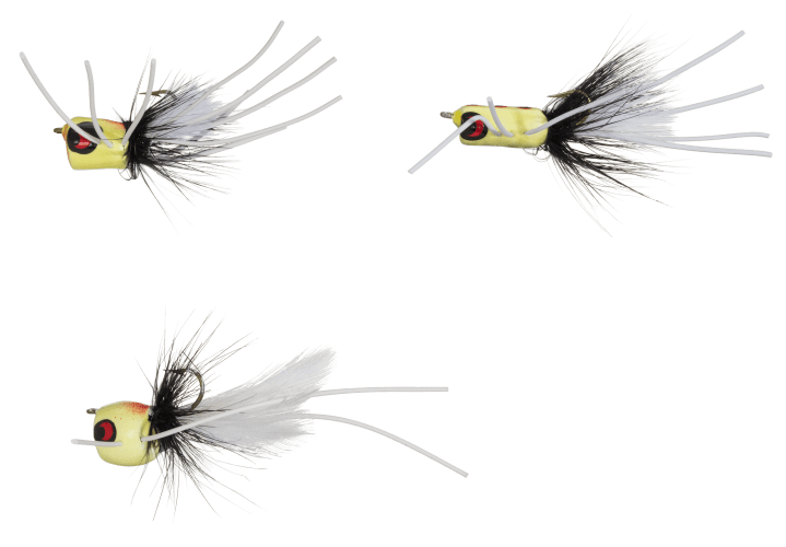  The Fly Fishing Place Deer Hair Bass Bug Assortment