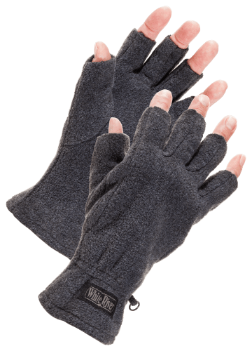 White's Signature Series Leather/Fabric Metal Detector Gloves - L