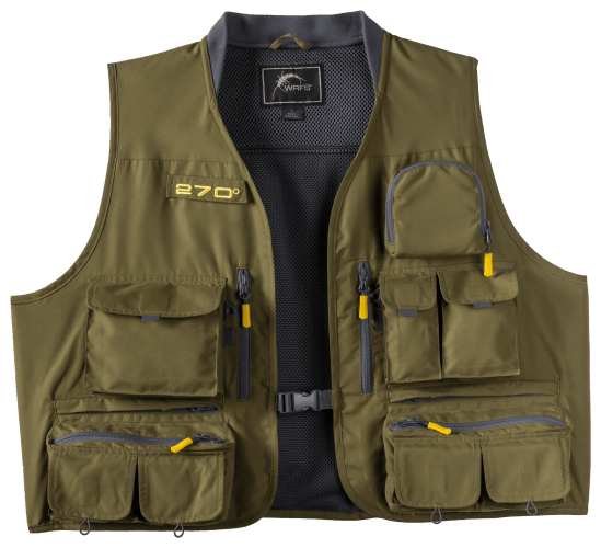 White River Fly Shop 270 Fly Vest - Loden Green - XL