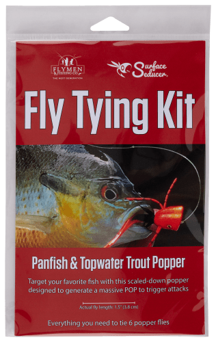 Flymen Fishing Company Panfish and Topwater Trout Popper Fly Tying