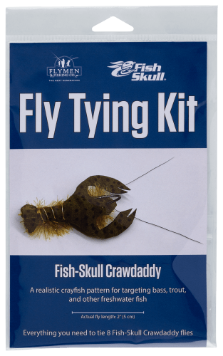 Flymen Fishing Company Fish-Skull Crawdaddy Fly Tying Kit