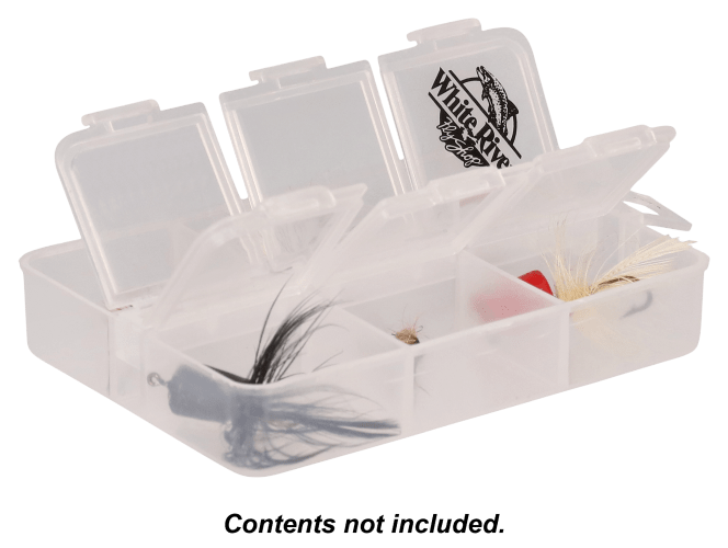 White River Fly Shop Multicompartment Fly Box