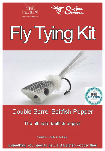 Flymen DB Baitfish Popper Fly Tying Kit