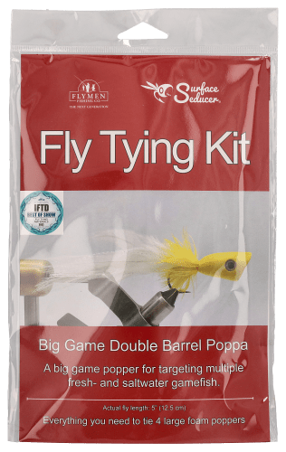 Flymen Fishing Company Big Game Double Barrel Poppa Fly-Tying Kit