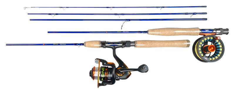  Fishing Tackle, lure, rods, reels and fly