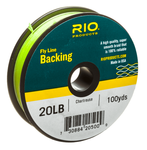 Rio Dacron Fly Line Backing - 300yd - Chartreuse - 30lb
