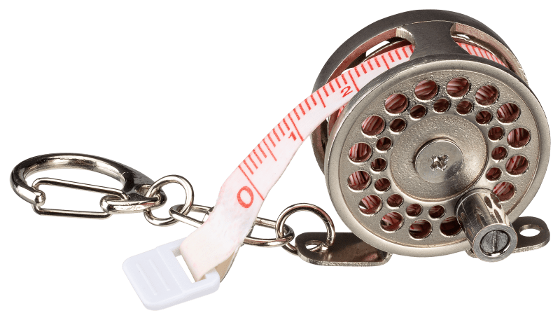 White River Fly Shop Reel Tape Measure - 40 - Silver