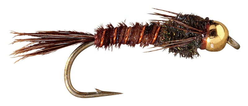 Cabela's Bead-Head Pheasant-Tail Nymph Fly 12-Pack