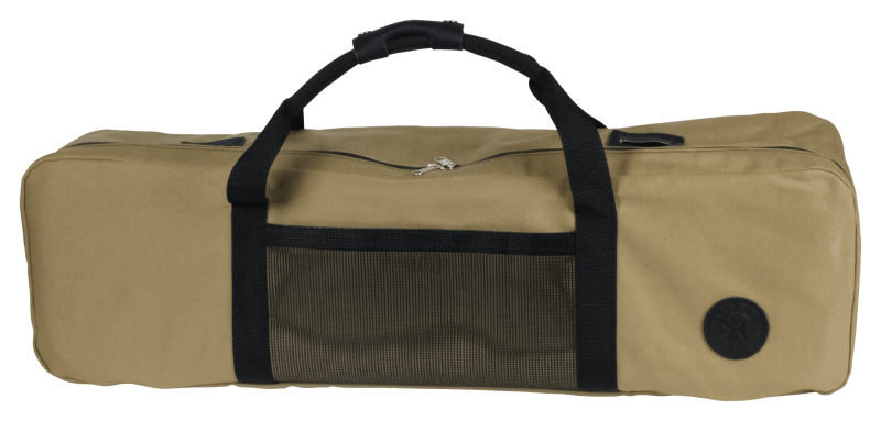 Khaki Canvas Travel Portfolio Bag