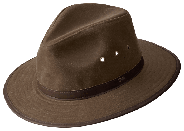 Orvis Oilcloth Hat - Tan - XL