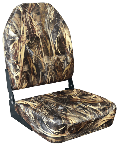 Bass Pro Shops Angler Camo High Back Boat Seat