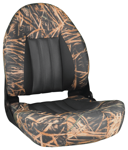Camo high clearance back booster seat