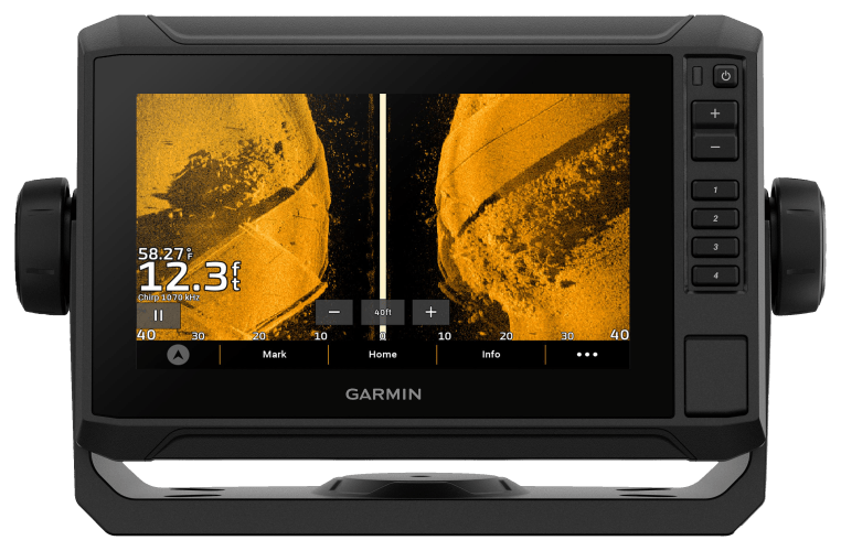 Garmin ECHOMAP UHD2 74sv 7 Fish Finder Chartplotter with Navionics US Coastal Great Lakes Mapping Cabela s