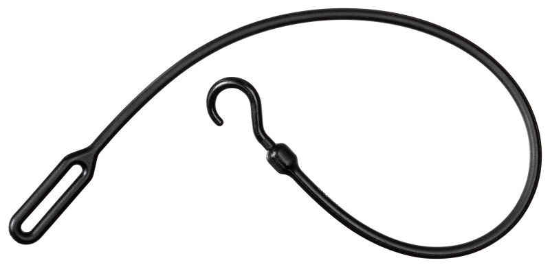The Perfect Bungee Polycord 30 inch End Loop Poly-Cord, Black